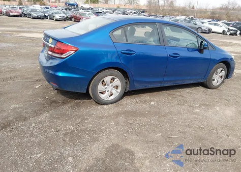 2013 Honda Civic Lx from USA, damaged, VIN 19XFB2F53DE222113